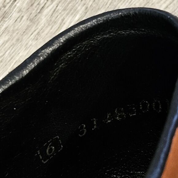 Rieker Brown Leather European Comfort Shoes Booties Slip On Size 6 US - Picture 11 of 12